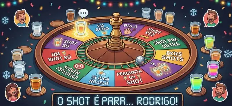 Roleta de Shots